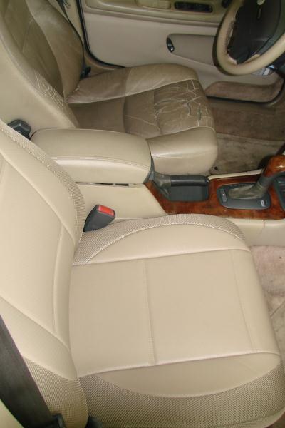 Leatherette Front Set Topcar Athens Est 1987 - 2008 Volvo C70 Leather Seat Covers